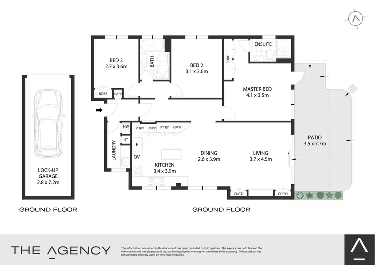 Floorplan of Homely unit listing, 10/106 Lower St Georges Crescent, Drummoyne NSW 2047