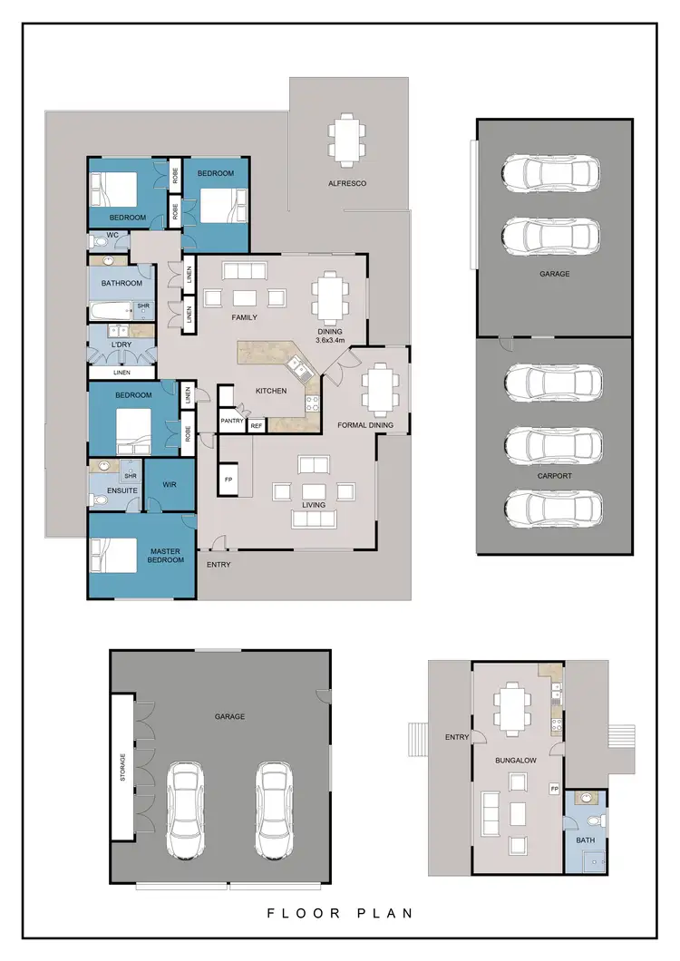 Floorplan of Homely house listing, 504 Swan Reach Road, Bumberrah VIC 3902