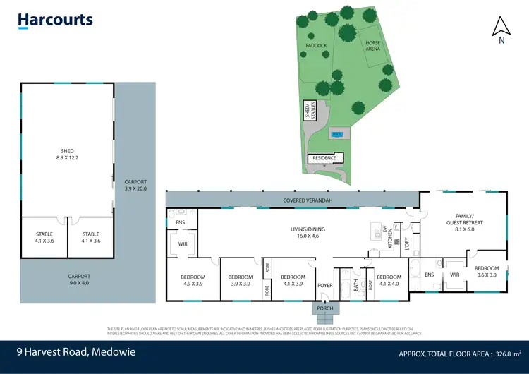 Floorplan of Homely house listing, 9 Harvest Road, Medowie NSW 2318