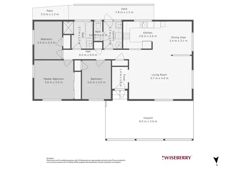 Floorplan of Homely house listing, 154 Cams Boulevard, Summerland Point NSW 2259