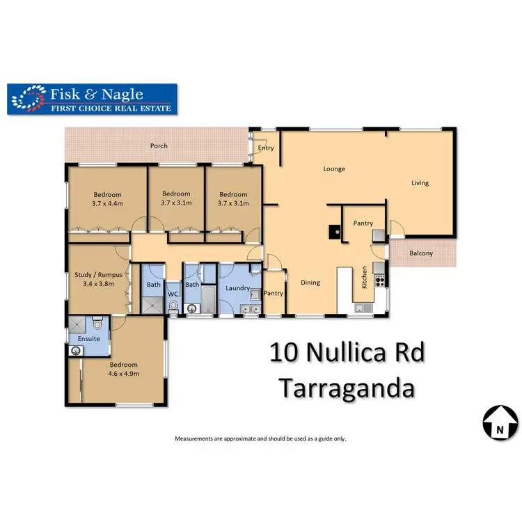 Floorplan of Homely house listing, 10 Nullica Road, Tarraganda NSW 2550