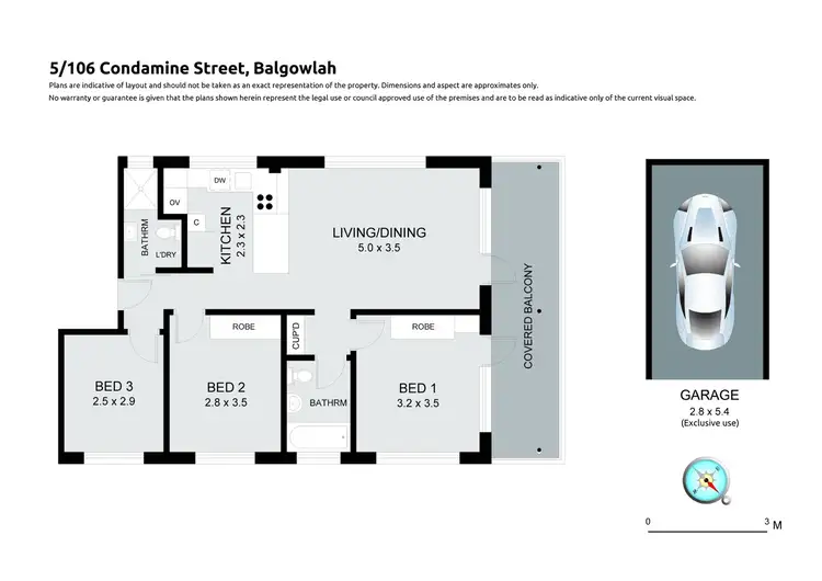 Floorplan of Homely apartment listing, 5/106 Condamine Street, Balgowlah NSW 2093