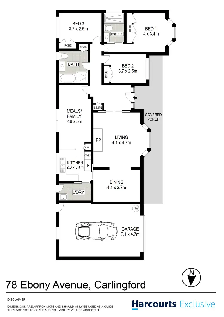 Floorplan of Homely house listing, 78 Ebony Avenue, Carlingford NSW 2118