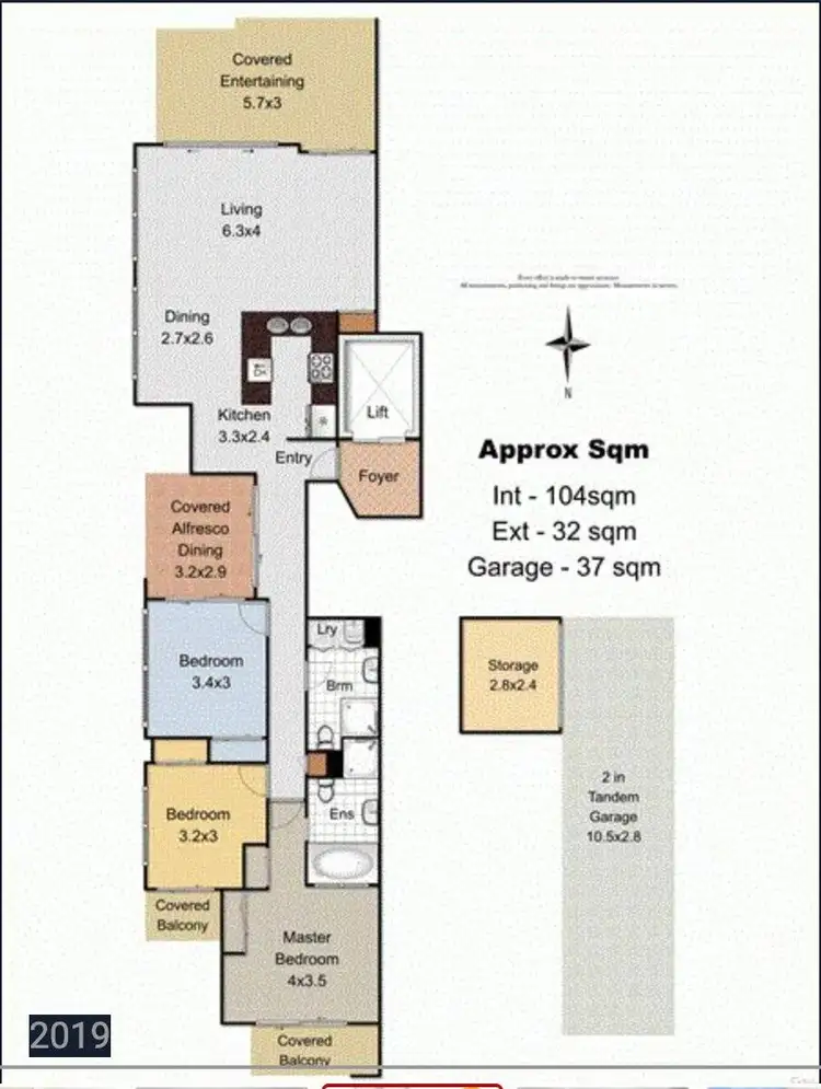 Floorplan of Homely apartment listing, 14/93 Leichhardt Street, Spring Hill QLD 4000