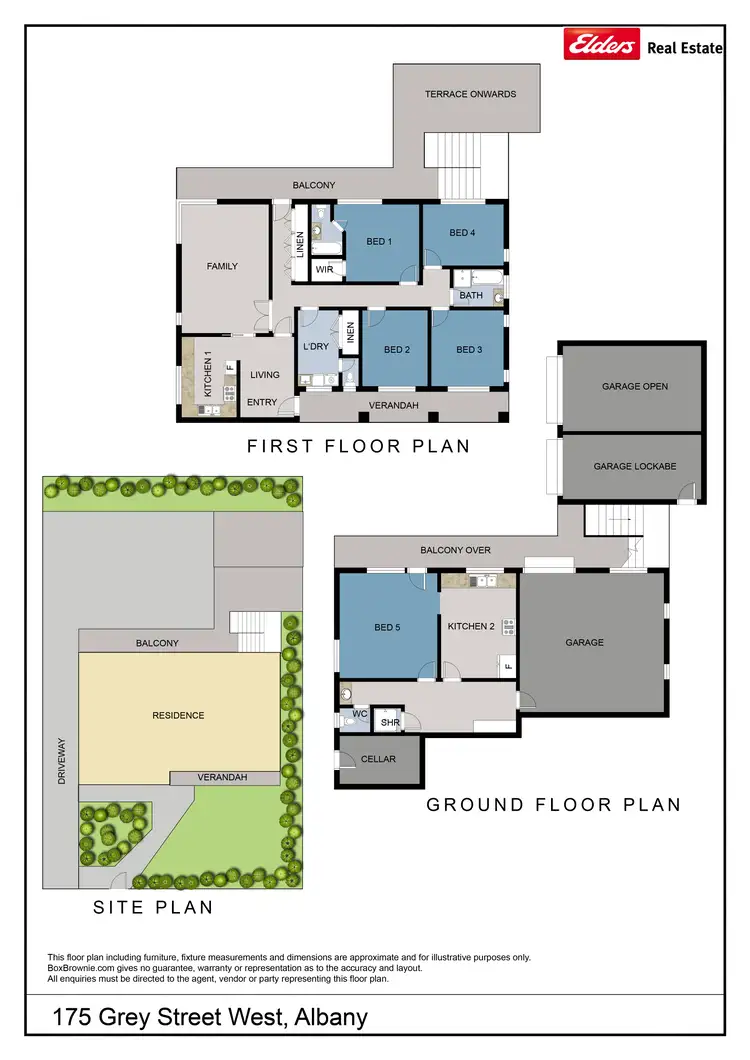 Floorplan of Homely house listing, 175 Grey Street West, Albany WA 6330