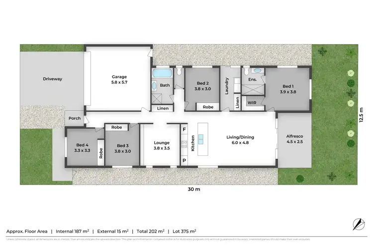 Floorplan of Homely house listing, 17 Vine Way, Greenbank QLD 4124