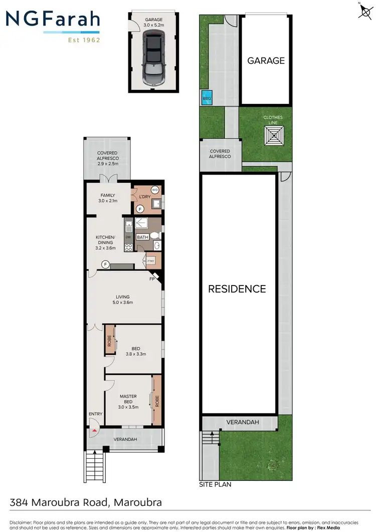 Floorplan of Homely house listing, 384 Maroubra Road, Maroubra NSW 2035