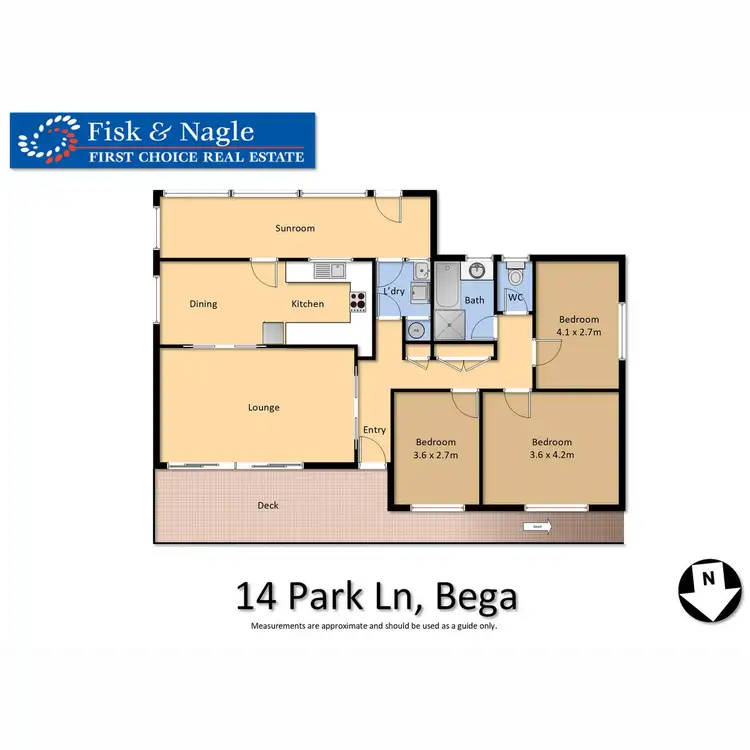 Floorplan of Homely house listing, 14 Park Lane, Bega NSW 2550