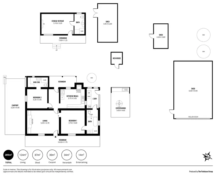 Floorplan of Homely house listing, 14 Brinkworth Road, Tungkillo SA 5236
