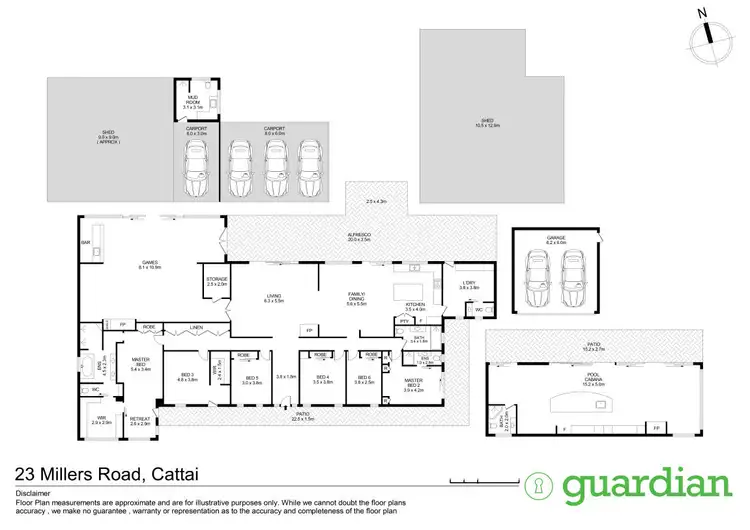 Floorplan of Homely house listing, 23 Millers Road, Cattai NSW 2756