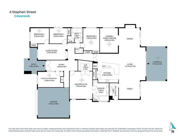 Floorplan of Homely house listing, 4 Stephen Street, Cessnock NSW 2325