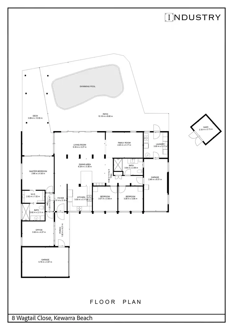 Floorplan of Homely house listing, 8 Wagtail Close, Kewarra Beach QLD 4879