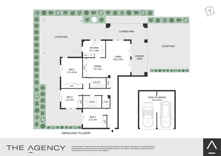 Floorplan of Homely apartment listing, 1/1 Figtree Avenue, Abbotsford NSW 2046