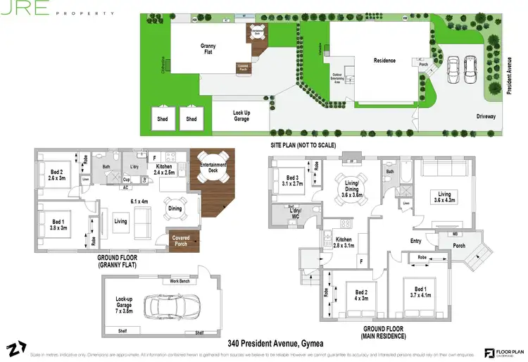 Floorplan of Homely house listing, 340 President Avenue, Gymea NSW 2227