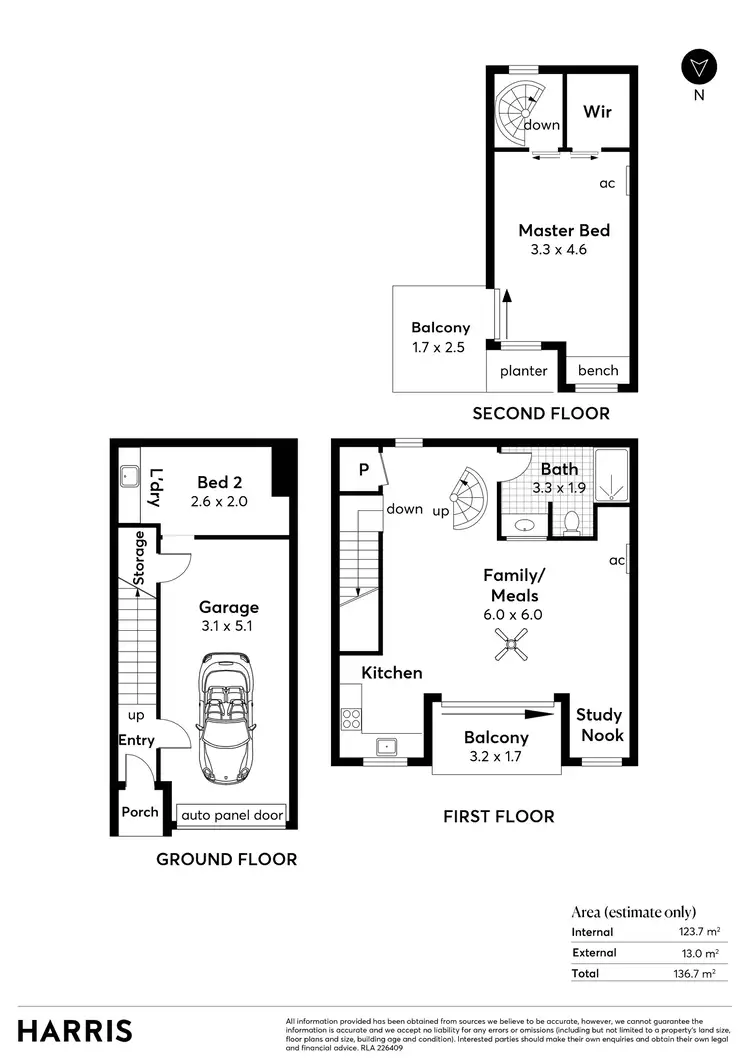 Floorplan of Homely house listing, 7A Jacob Lane, Lightsview SA 5085