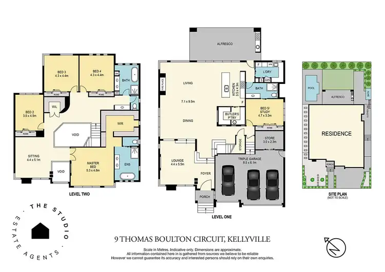 Floorplan of Homely house listing, 9 Thomas Boulton Circuit, Kellyville NSW 2155