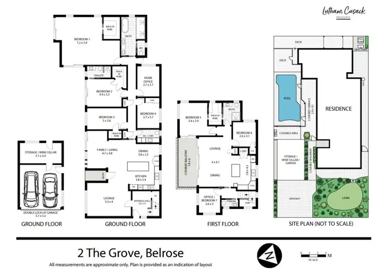 Floorplan of Homely house listing, 2 The Grove, Belrose NSW 2085