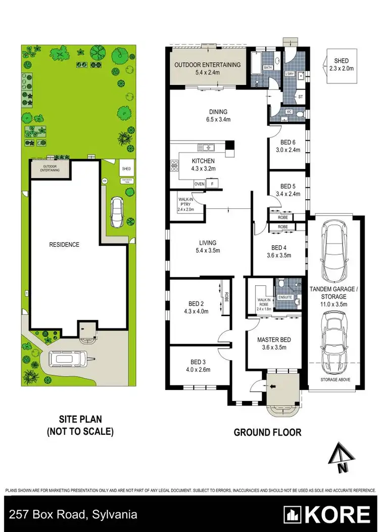 Floorplan of Homely house listing, 257 Box Road, Sylvania NSW 2224