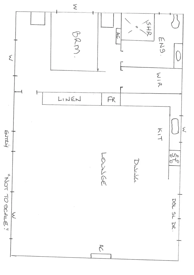 Floorplan of Homely house listing, 211 Lelona Drive, Bloomsbury QLD 4799