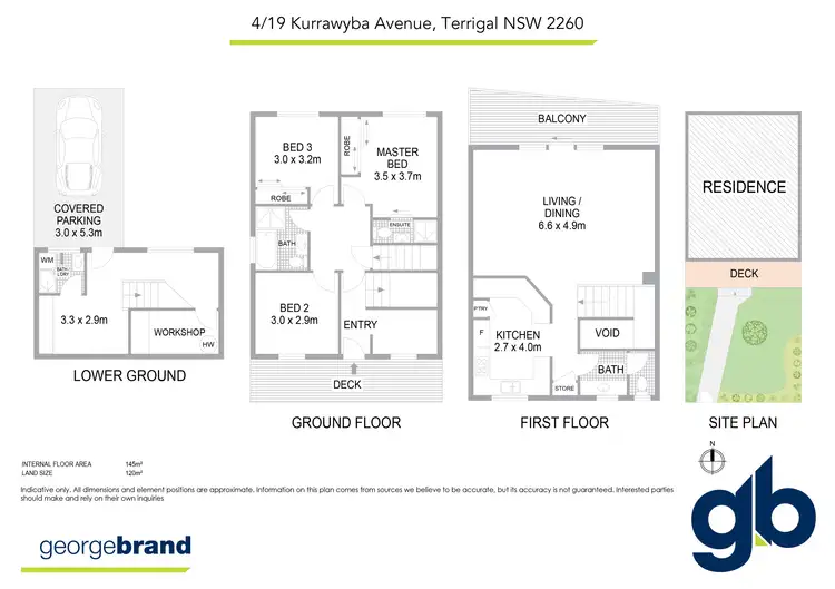 Floorplan of Homely townhouse listing, 4/19 Kurrawyba Avenue, Terrigal NSW 2260