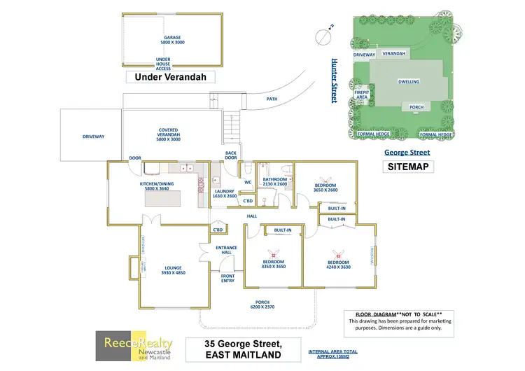 Floorplan of Homely house listing, 35 George Street, East Maitland NSW 2323