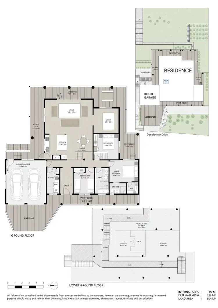 Floorplan of Homely house listing, 72 Doubleview Drive, Elanora QLD 4221