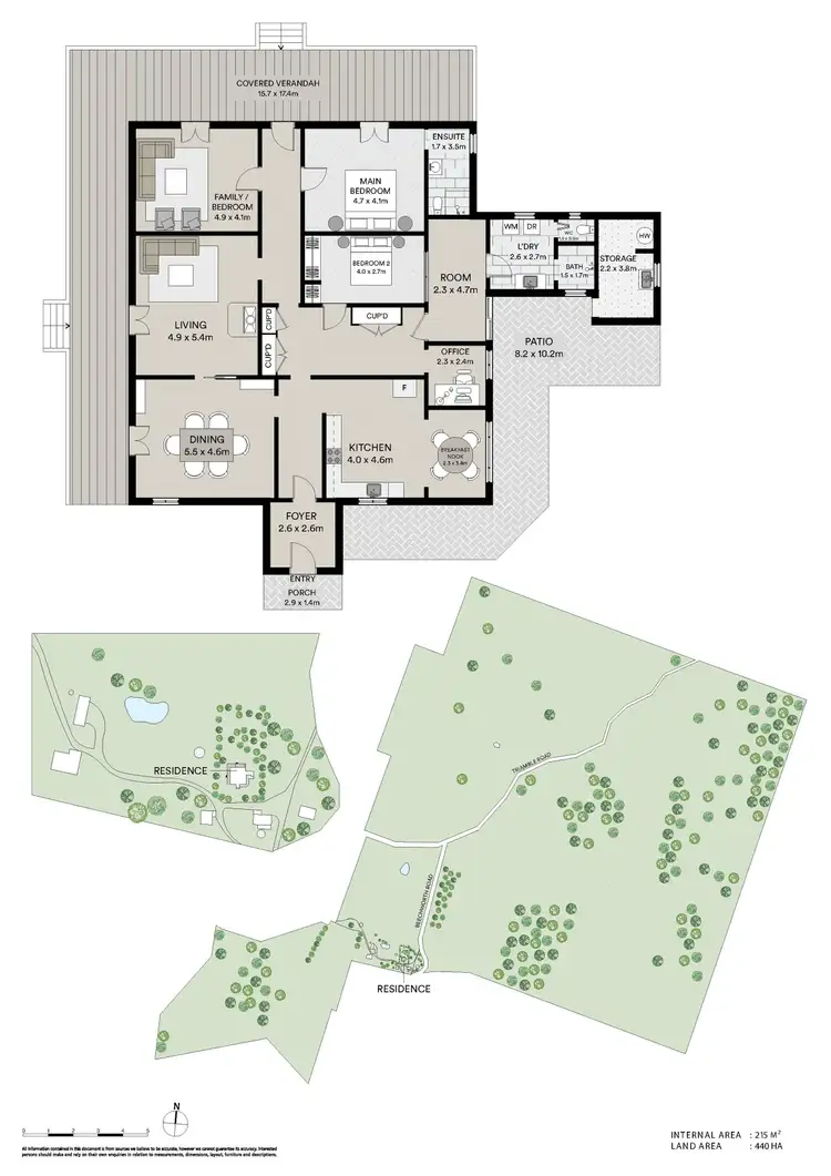 Floorplan of Homely rural property listing, 60 Beechworth Road, Mudgee NSW 2850