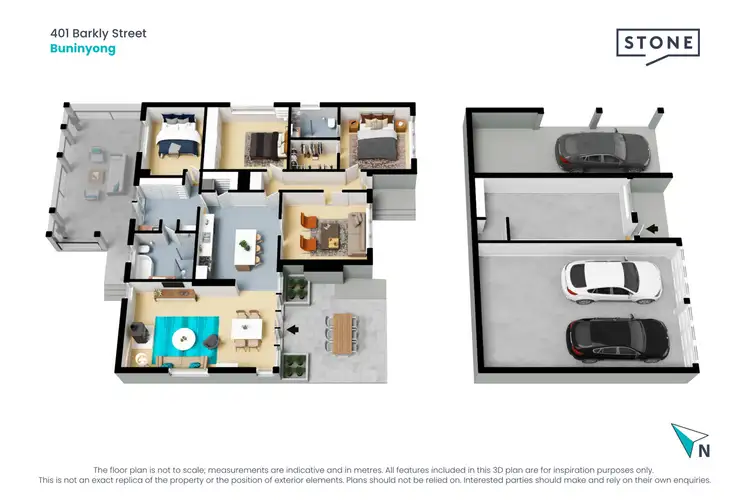 Floorplan of Homely house listing, 401 Barkly Street, Buninyong VIC 3357