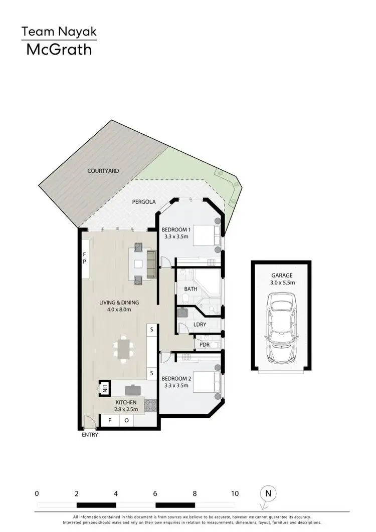 Floorplan of Homely unit listing, 1/1 Bailey Street, Westmead NSW 2145