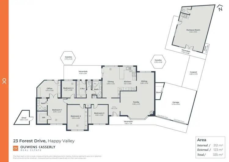 Floorplan of Homely house listing, 23 Forest Drive, Happy Valley SA 5159