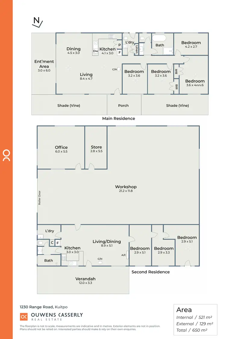 Floorplan of Homely rural property listing, 1230 Range Road, Kuitpo SA 5201