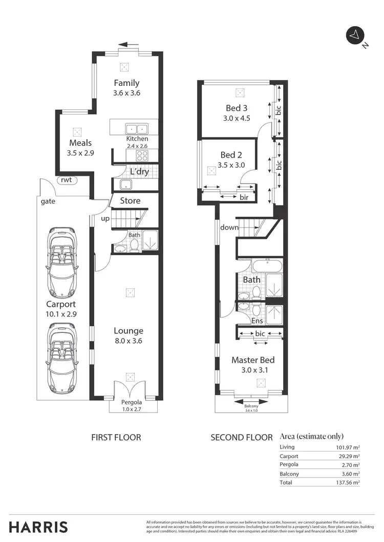 Floorplan of Homely house listing, 1b Hulbert Street, Hove SA 5048