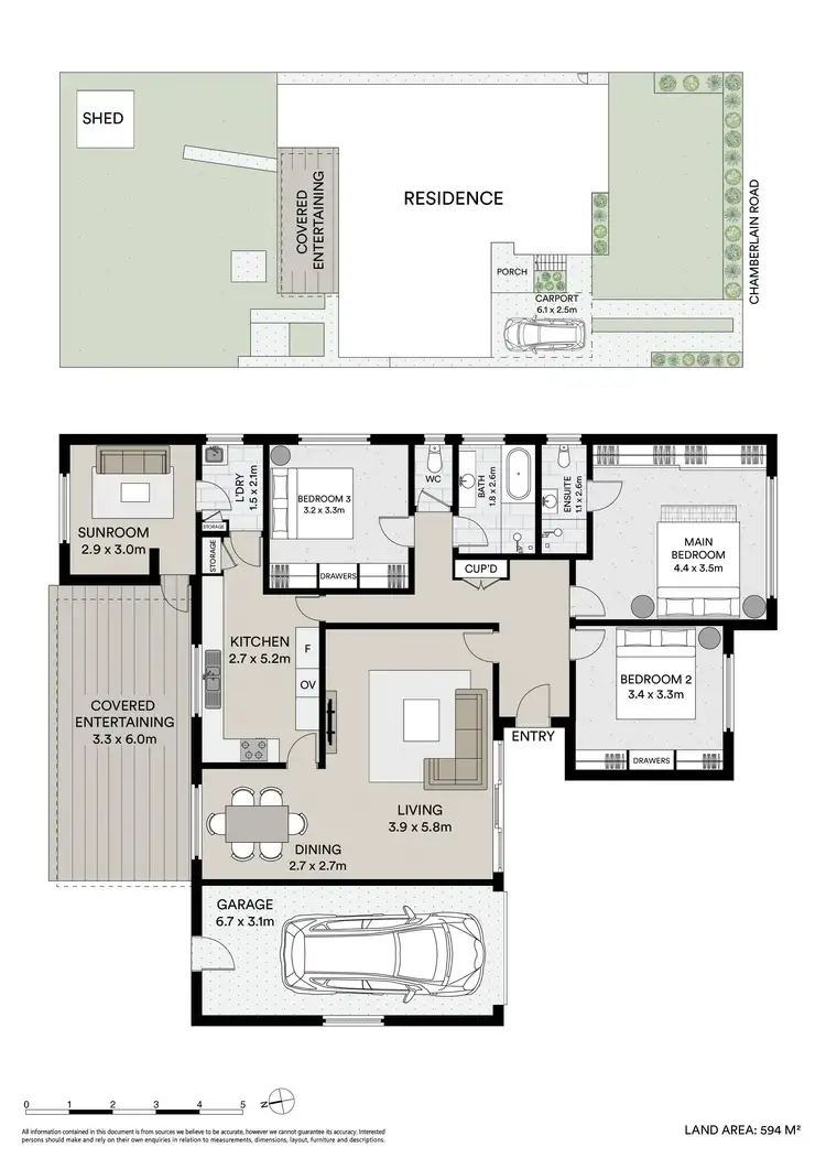 Floorplan of Homely house listing, 9 Chamberlain Road, Wyoming NSW 2250