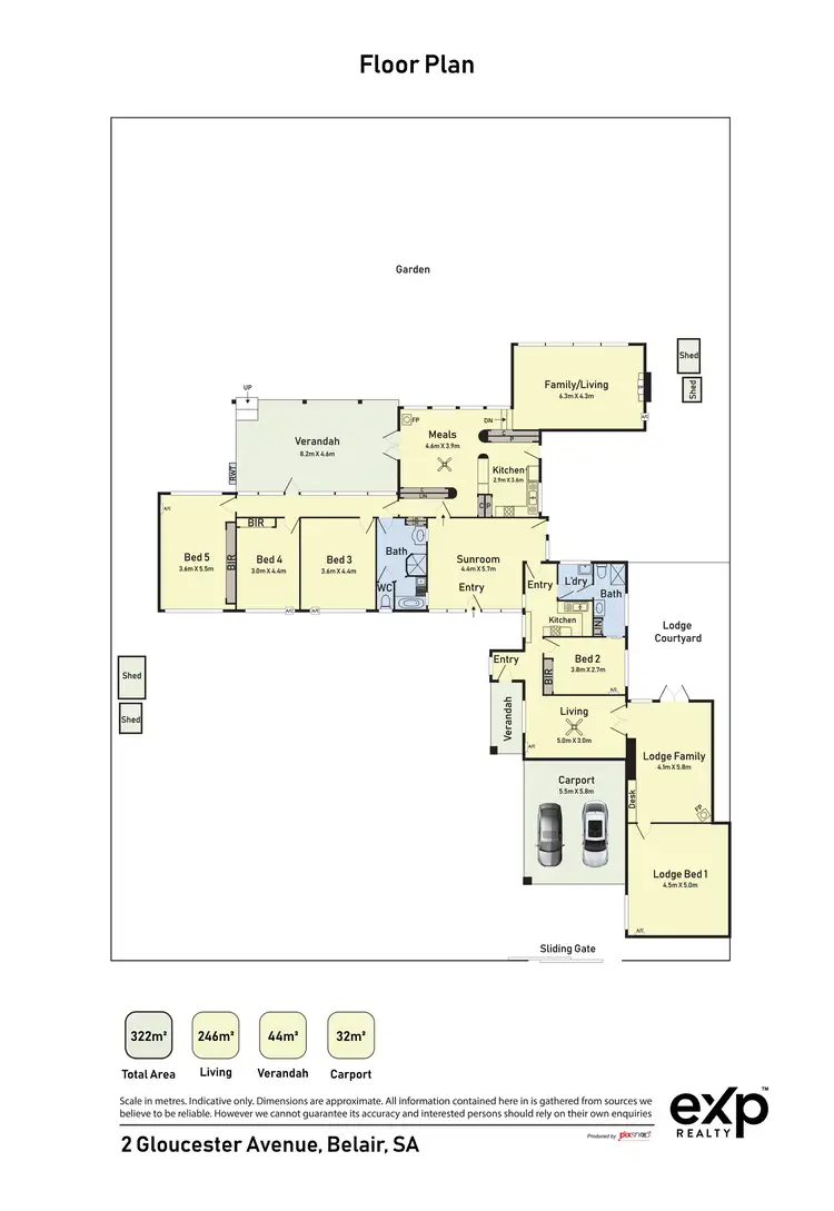 Floorplan of Homely house listing, 2 Gloucester Avenue, Belair SA 5052