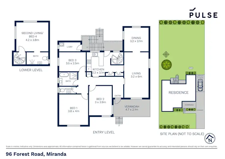 Floorplan of Homely house listing, 96 Forest Road, Miranda NSW 2228