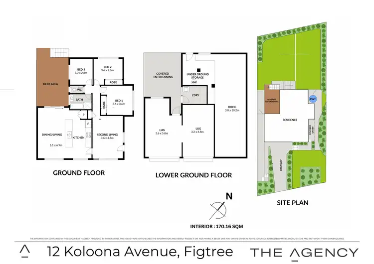 Floorplan of Homely house listing, 12 Koloona Avenue, Figtree NSW 2525