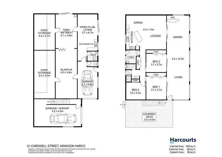 Floorplan of Homely house listing, 51 Cardwell Street, Arakoon NSW 2431
