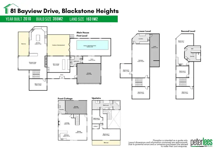 Floorplan of Homely house listing, 81 Bayview Drive, Blackstone Heights TAS 7250