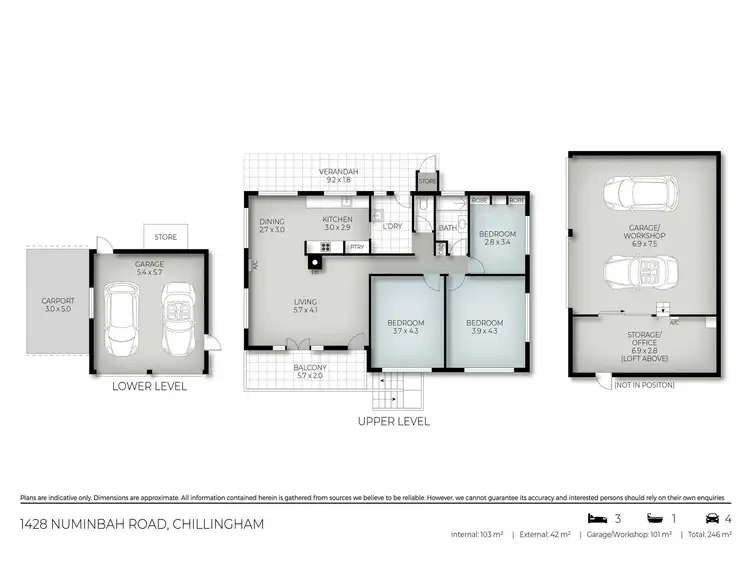 Floorplan of Homely house listing, 1428 Numinbah Road, Chillingham NSW 2484