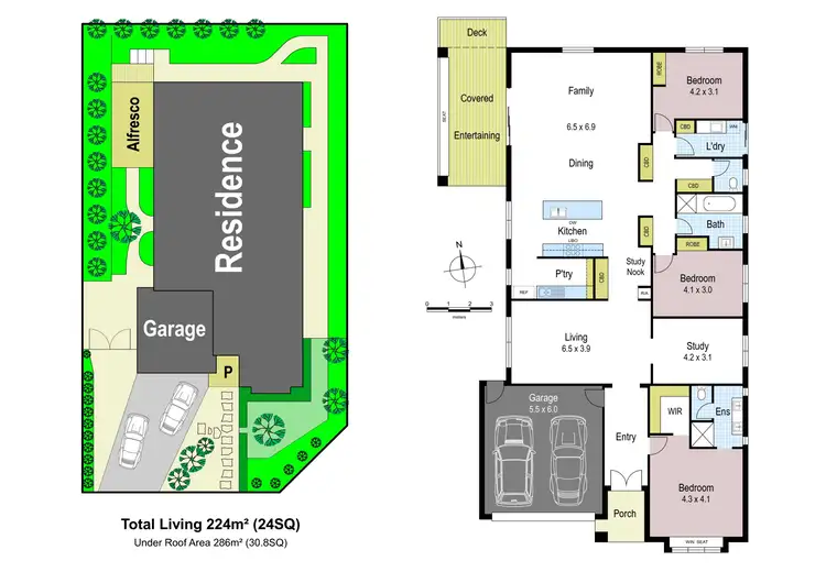 Floorplan of Homely house listing, 17 Bunyip Drive, Drouin VIC 3818