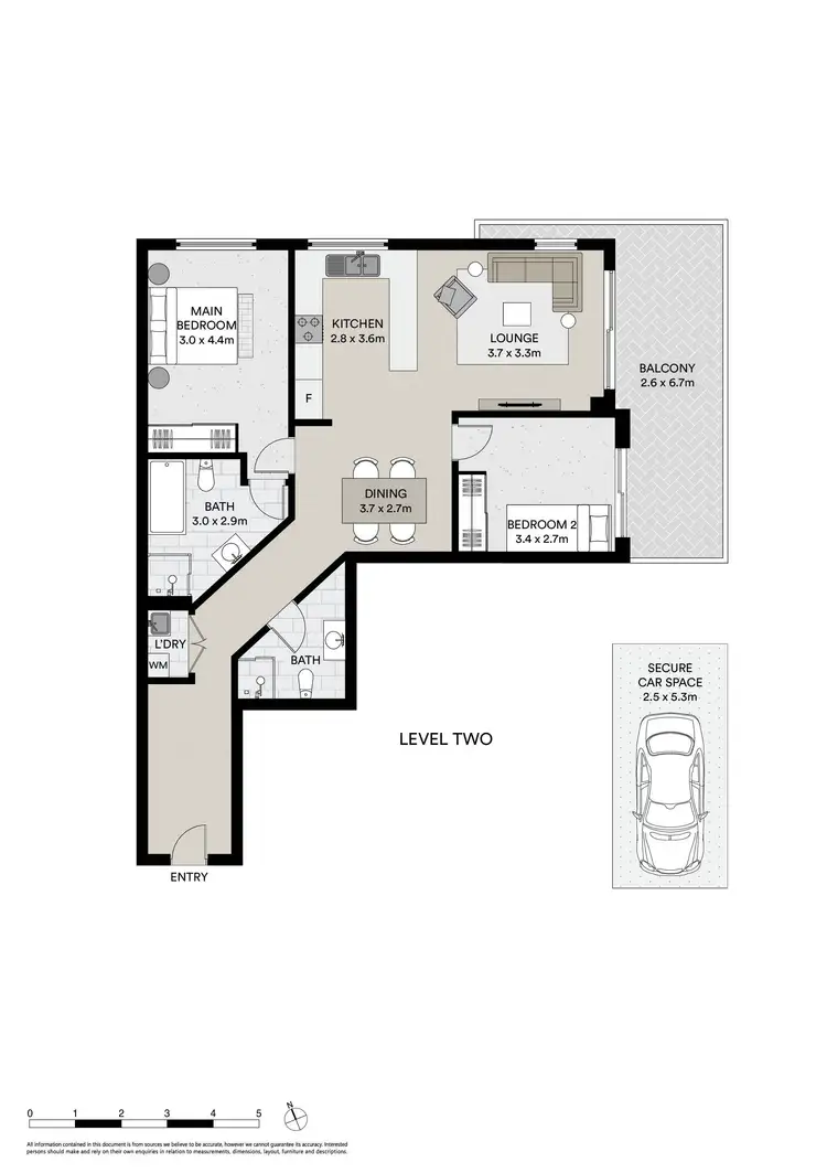Floorplan of Homely apartment listing, 8/289 Condamine Street, Manly Vale NSW 2093
