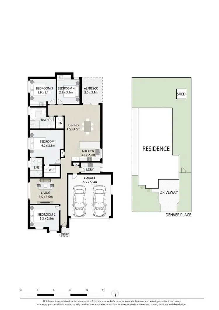 Floorplan of Homely house listing, 6 Denver Place, Toongabbie NSW 2146