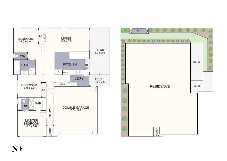 Floorplan of Homely house listing, 2/5 Elamo Road, Healesville VIC 3777
