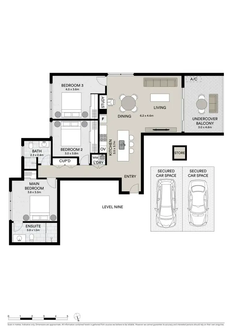 Floorplan of Homely unit listing, 903/68-72 Railway Parade, Burwood NSW 2134