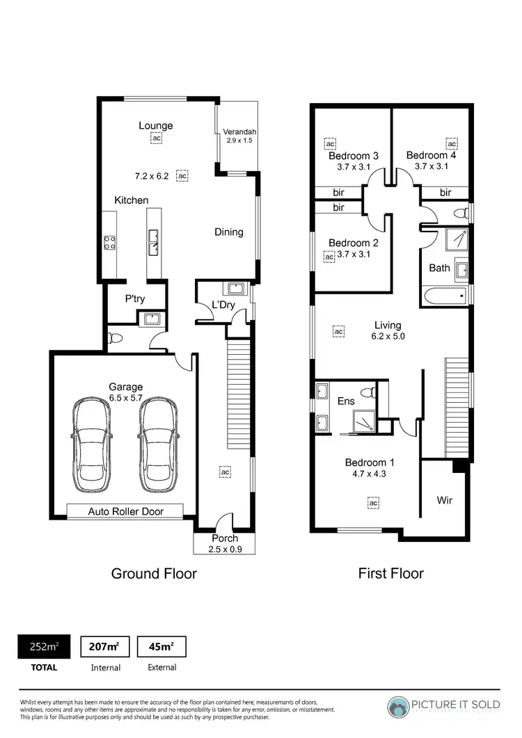Floorplan of Homely house listing, 1B Warren Avenue, Prospect SA 5082
