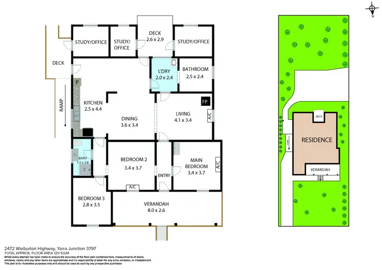 Floorplan of Homely house listing, 2472 Warburton Highway, Yarra Junction VIC 3797