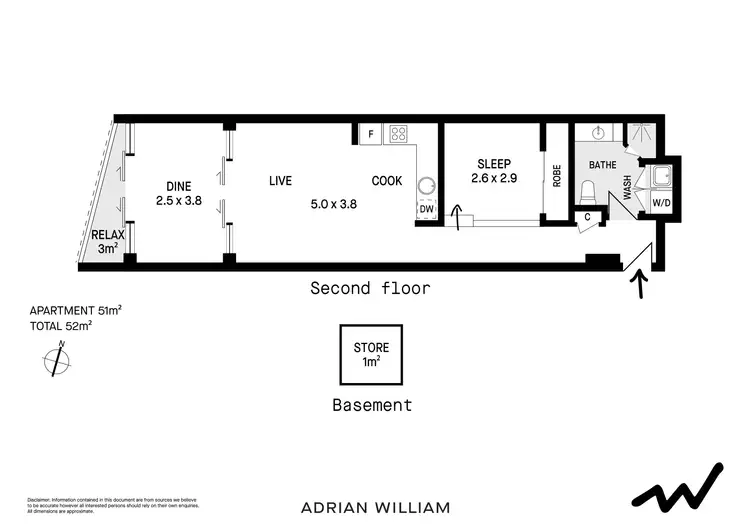 Floorplan of Homely apartment listing, 8/27-31 Regent Street, Chippendale NSW 2008