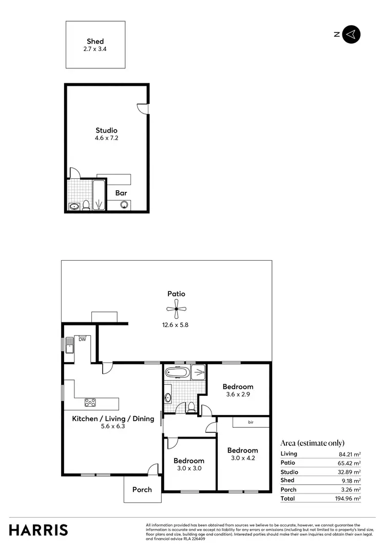 Floorplan of Homely house listing, 35 Eliza Place, Panorama SA 5041