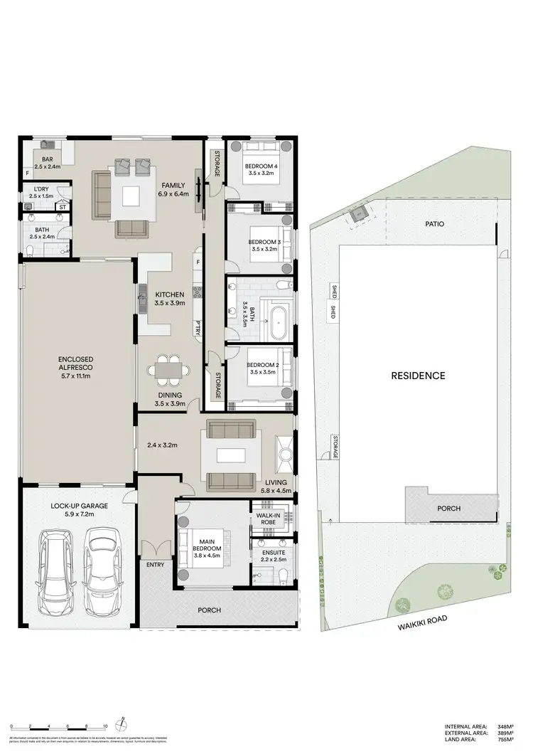 Floorplan of Homely house listing, 15 Waikiki Road, Bonnells Bay NSW 2264