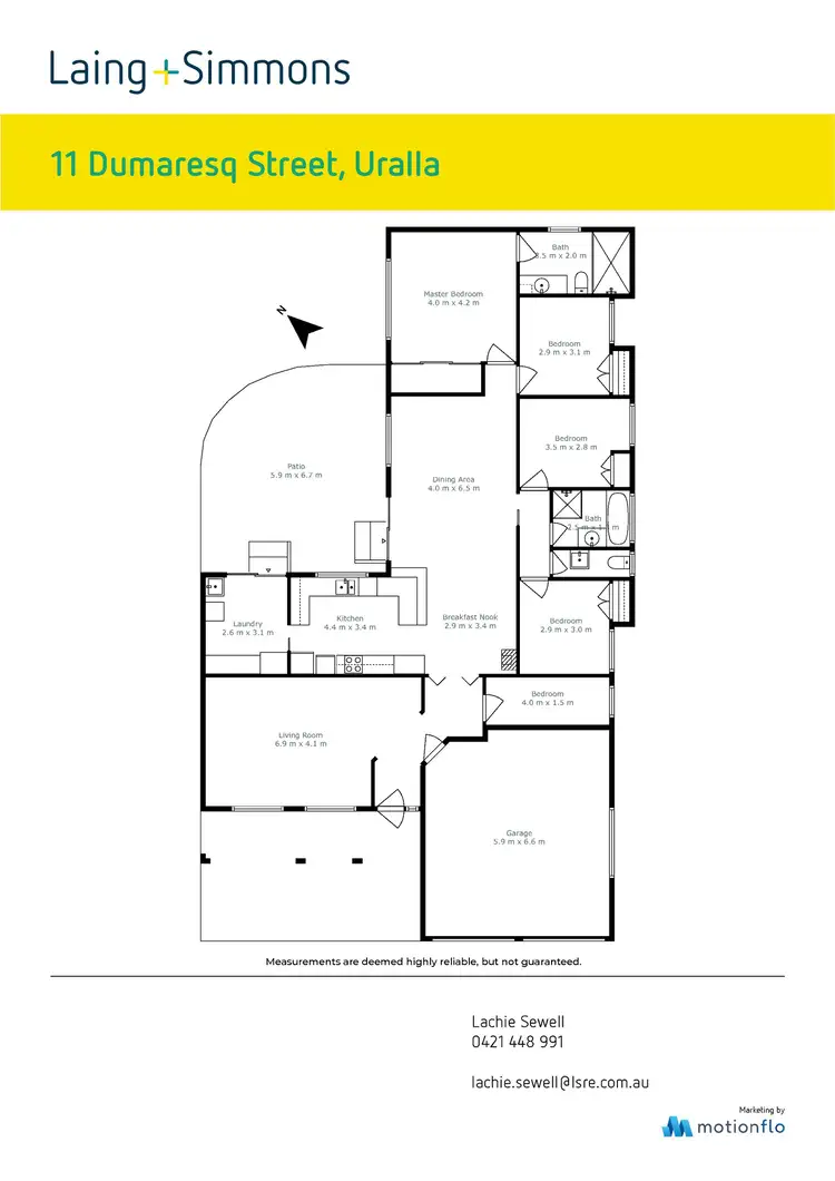 Floorplan of Homely house listing, 11 Dumaresq Street, Uralla NSW 2358